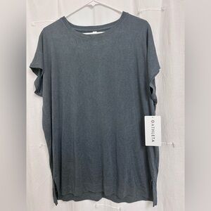 NWT Athleta Charcoal Release Tee